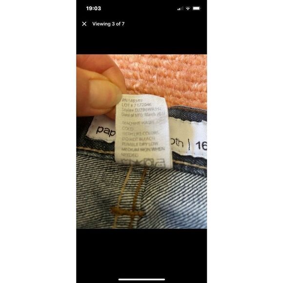 PAPER DENIM & CLOTH Women’s Jeans Size S - Picture 7 of 7